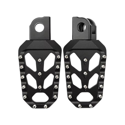 Pédales CNC CFMOTO 800MT-X antidérapantes pour éviter les glissades