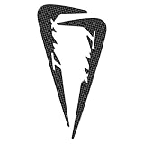 yamaha tmax stickers  2 Adhesivos Stickers 3D Pegatinas Compatible con Yamaha Tmax 2008-2011 - Carbono