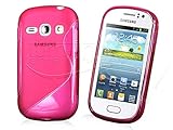 samsung galaxy fame gt-s6810p hülle  Hülle Gel TPU Rosa Für Samsung Galaxy Fame S6810 Modell S Linie