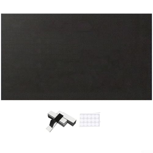 babominimer Cortinas totalmente opacas de tela Oxford 420D compatibles con RV, cruceros y uso doméstico, diseño portátil de corte DIY con cinta de gancho autoadhesiva, 100% (100 x 200 cm)