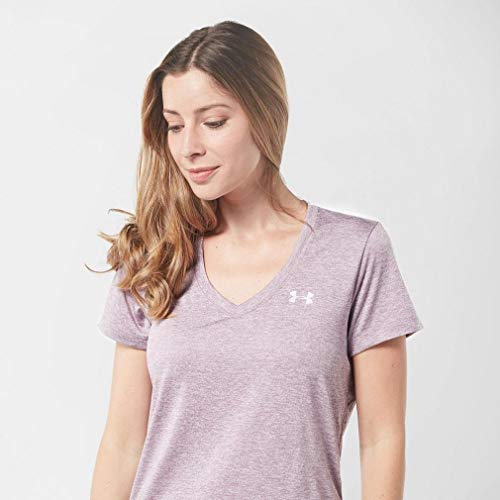 Image of Under Armour Womens Tech V-Neck Twist Short-Sleeve T-Shirt