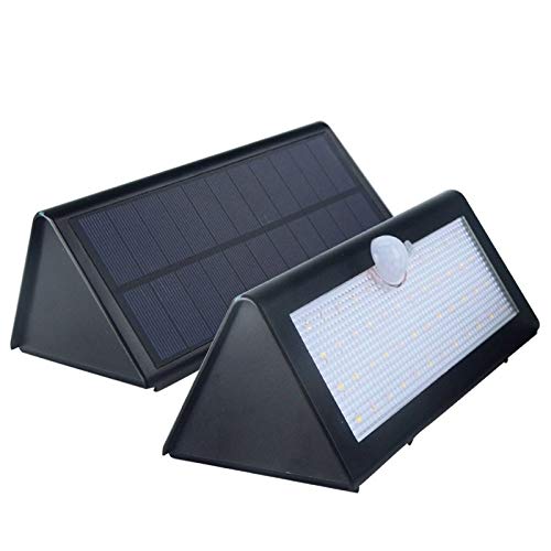 Iluminación Lámpara Solar LED High Lumen SMD 2835 48 Leds 4 Modos 4 Modos LED Luz Emisión Diodo Solar Bombilla Sensor de Movimiento Al Aire Libre Iluminación de Emergencia Bombillas domésticas