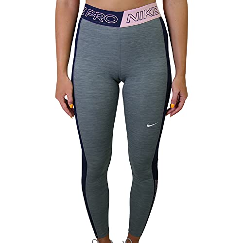 Nike Damen Pro Damen Graphic Leggings Grau S (36-38)