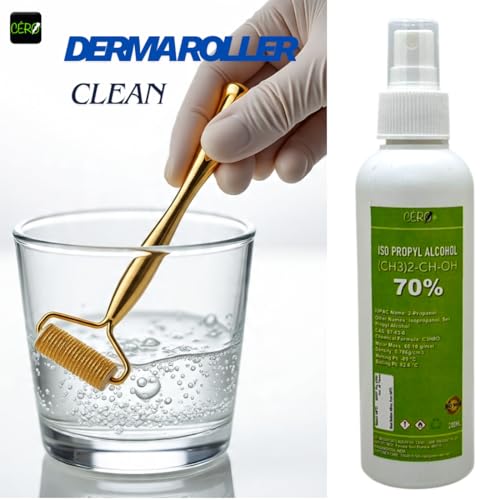 Image of CERO IPA Isopropyl Alcohol for Cleaning All Electronics Items | Clean Your Makeup Tools | Clean CPU | GPU and Screen | Repair Cosmetics 70% Pure [(CH3)2-CH-OH] CAS: 67-63-0 (250ml)
