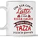 Tazza latte cagata divertente da regalare amico collega amica fratello sorella e come regalo di natale - tazza cacca