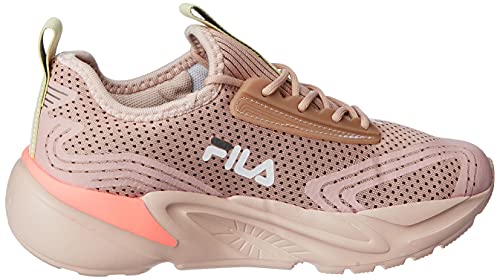 Fila, Charge, Tênis, Feminino, Rosa Claro/Limão/Salmão, 36