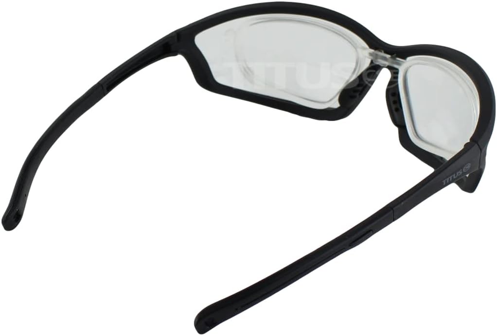 TITUS G26 Range Competition All-Purpose Safty Glasses with optional Rx Insert
