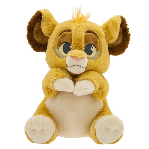 Disney Store Official - Der König der Löwen - Baby Simba - Kuscheltier - 27 cm/11' - Löwenbaby-Plüschtier mit Abnehmbarer Decke - Ab der Geburt geeignet - Ab 0 Jahren