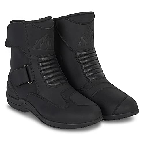 Tourmaster Women's Echo All Season Waterproof Mid Height Motorcycle Riding Boot #TOP12