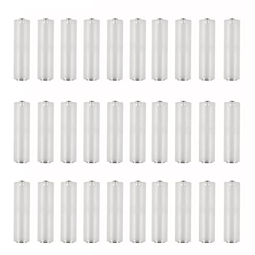AEDIKO 30pcs AAA to AA Converter AAA to AA Battery Adapter AAA to AA Battery Converter Holder AAA to...