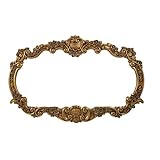 Utilisations : Ce miroir rectangulaire, au style vintage, est idéal pour le salon, la salle à manger, l'entrée, la cheminée, la chambre et toute autre surface murale.