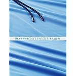 CADMUS Men's Workout Long Sleeve Fishing Shirts UPF 50+ Sun Protection Dry Fit Hoodies - Image 3