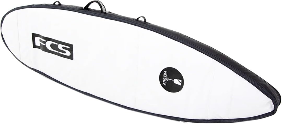 FCS Travel 2 Fun Board Surfboard Bag Black/Grey 6'3