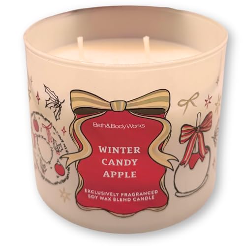 Winter Candy Apple 3-Wick Scented Candle