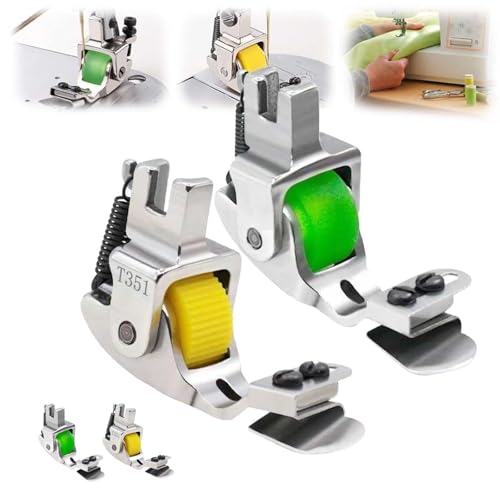 Pie prensatela rodillo ajustable para costura 6mm miniatura 2