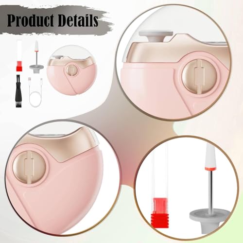 Coupe-ongles électrique avec bac à déchets pour couper sans blesser - 2