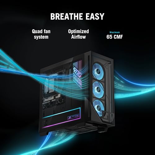 Image of ASUS ROG G700 (2026) Gaming Desktop PC, Intel Core Ultra 7 265KF Processor, NVIDIA GeForce RTX 5060Ti, 1TB M.2 NVMe PCIe 4 SSD, 32GB DDR5 RAM, Windows 11 Home, G700TF-AB766Ti