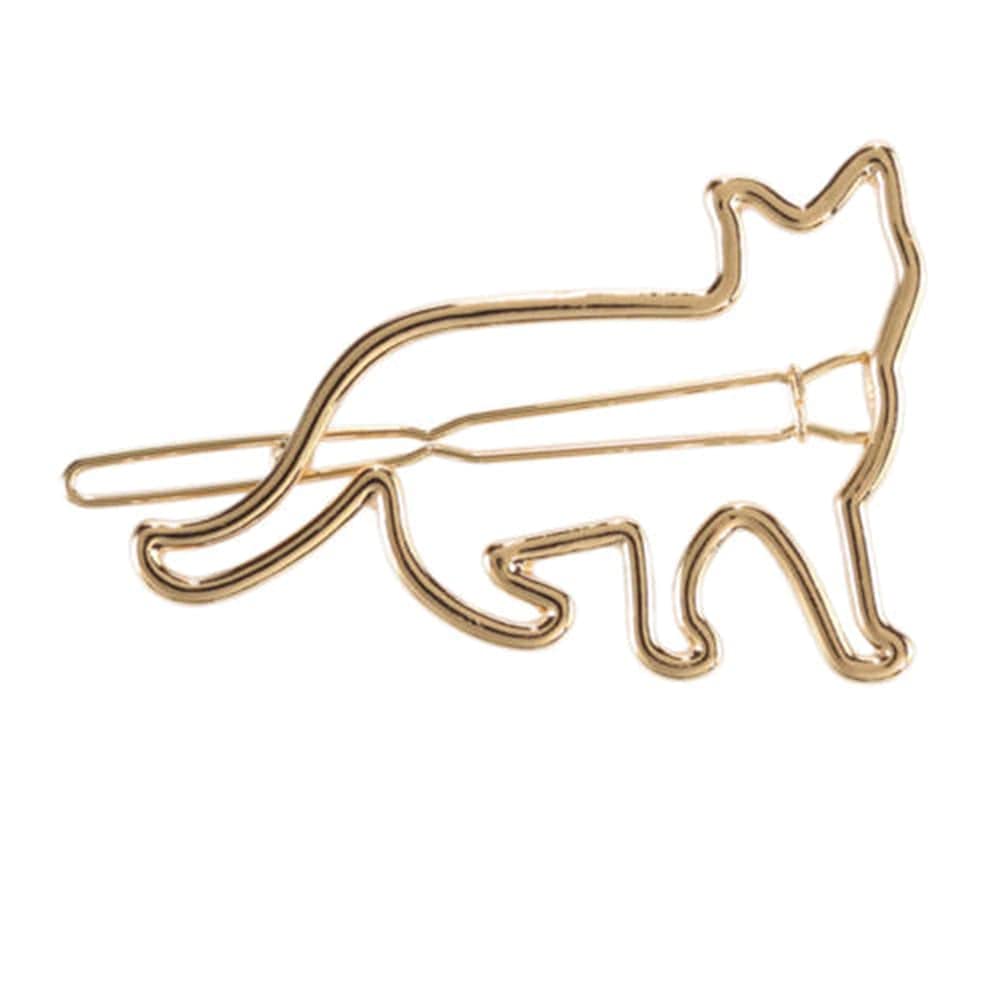 8Rabbit ヘアアクセサリー　髪留め　ゴールド&シルバー　ネコ　10個 Amazon.co.jp: ヘアピン 猫 ネコ シルバー ゴールド ヘア
