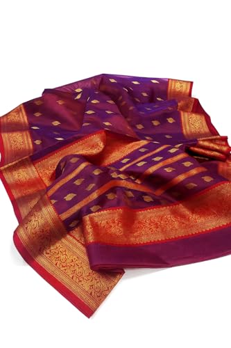 Shree Shakuntala Sarees chanderi katan silk saree in katan silk – image 4