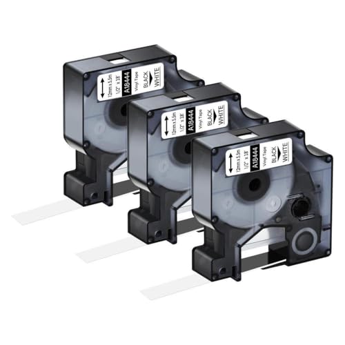 5 �p�b�N 9 �~�����[�g�� 12 �~�����[�g�� 19 �~�����[�g�����x���e�[�v���{�� IND A18444 S0718600 �ƌ݊��� 1000 4200 6000(3PK Black on White)