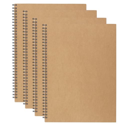 Carnet A4 à spirale pour ne plus perdre vos notes d'étude et croquis