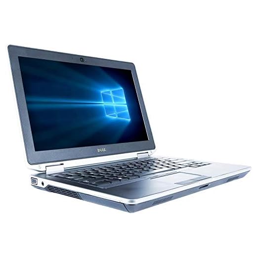 Dell LATITUDE E6320 Laptop, Core I7 2620M, upto 3.4G, 8G DDR3,320G,VGA,Mini HDMI,WIFI,DVD, Windows 10 Professional 64 bit-Multi-Language Support English/Spanish/French(CI7) (Renewed)
