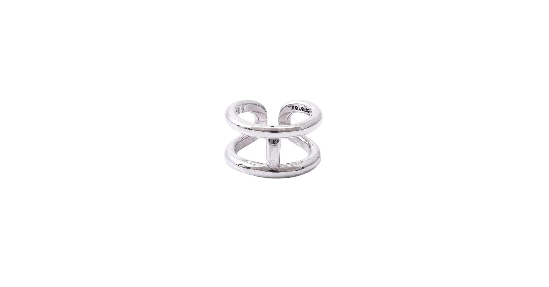「XOLO JEWELRY/ショロジュエリー」 Hモチーフ シルバーリング XOLO（ショロ）の「[XOLO JEWELRY/ショロジュエリー] Hモチーフ
