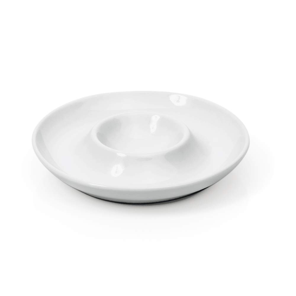 WAS 4919 110 Serie Bavaria Lot de 12 coquetiers en porcelaine avec plateau 10,5 cm de diamètre