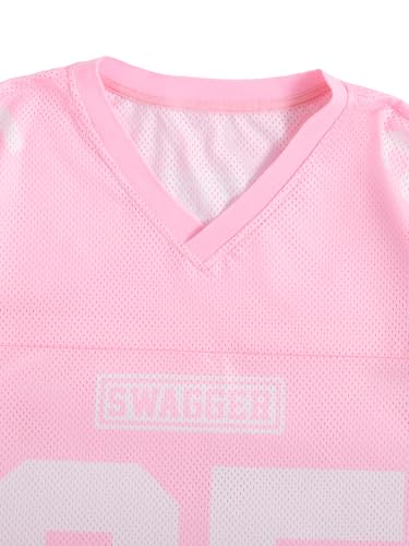 SOLY HUX Men's Short Sleeve Jersey Shirts V Neck Graphic Tees Mesh Loose Summer Sporty Tshirt Tops4