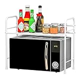 NÜTZLICHKEIT: Sie könnten Ihre Lebensmittel oder Gewürze auf das Gestell legen, dies würde Ihre Zeit für den Betrieb des Mikrowellenofens sparen.