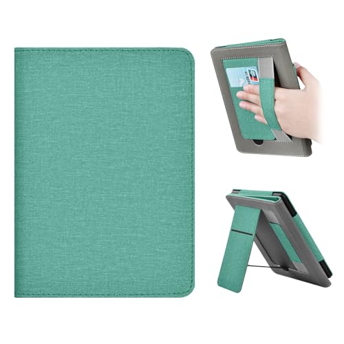 For Kindle Colorsoft/Kindle Paperwhite ��12���� 7�C���` �P�[�X 2024�N���� YANMONGI �p�x���� �I�[�g�E�F�C�N/�X���[�v�@�\ �J�o�[ ���^ �y�� �C�菝�h�~ �܂��� ���n���h�X�g���b �@�\ �S�ʕی�