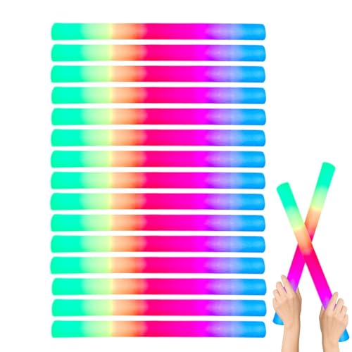 Weddding Glow Sticks - Light Up Foam Wands, Convenient Parrty Decoration Props, Mullti Occasion Celebration Lighting Accessories