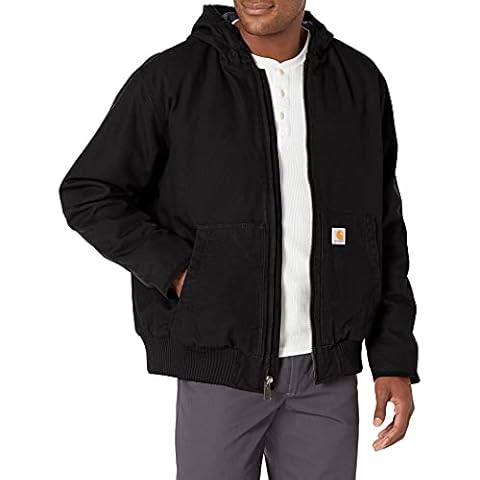 Chaqueta Carhartt Active aislada en algodón de lona con efecto desgastado para hombre Cover