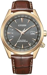 CITIZEN Eco-Drive Funk-Solar Herrenuhr Braun/Anthrazit CB0273-11H