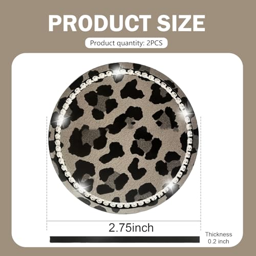 Set 2 Portavasos de Silicona con Diseño Leopardo miniatura 2