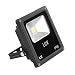 LE 10W Super Bright Outdoor LED Flood Lights, 100W Halogen Bulb Equivalent, Waterproof, 660lm, Warm White, 3000K, Security Lights, Floodlight