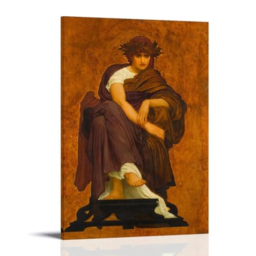 Impression sur toile Frederic Leighton 40x60 cm pour raviver un mur vide en décoration d'intérieur