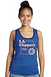 Hergestellt in den USA. Majestic Athletic NBA Damen Premium Triblend Contrast Tank Top, Damen, Women\'s Premium Tank, königsblau, Medium