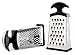 Norpro Mini Grip-EZ Slim Grater with 3 Surfaces, Silver