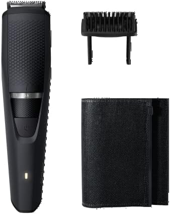 Philips Norelco Beard Trimmer and Hair Clipper, Cordless Grooming, Rechargeable, Adjustable Length, Beard Trimmer and Hair Clipper, No Blade Oil Needed, BT3210/41