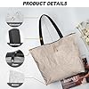 Jolamirel Art Lover Zippered Tote Bag Waterproof Large Work Tote Bags, Artwork Women's Purse Handbags Travel Totes, Z - Custom, One Size #4