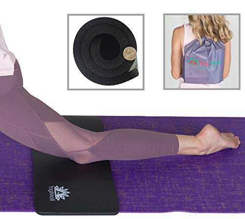 Yoga Knee Pad, Yoga Block & Carry Bag 3-in-1 Set OR Knee Pad