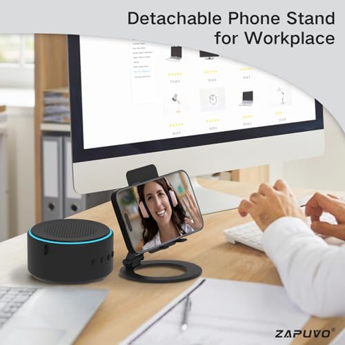 Gifts for Men Dad Him Husband Christmas - Bluetooth Speaker with Phone Stand - Anniversary Birthday Gift for Teen Boy Boyfriend Women, Mens Stocking Stuffers - Ideal for Home/Kitchens/Outdoor/Desk