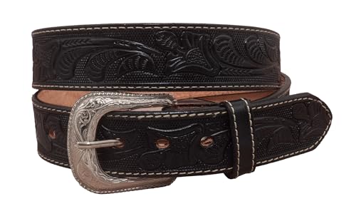 Men's Western Belt Cowboy Belt for Texas Men Country Style Fajas Vaqueras para Hombre Genuine Leather