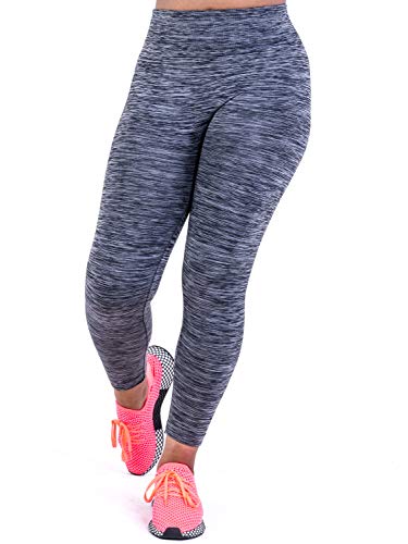 Docefit Fleece Lined Leggings Woman Heather Grey