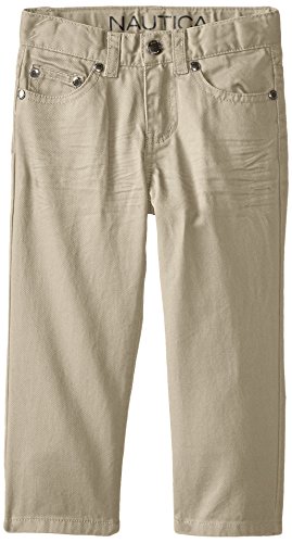 Nautica Little Boys' 5 Pocket Twill Pants