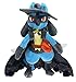 yunding Pokemon Lucario Peluches 32Cm, Lindo Muñeco De Peluche Disfraz De Halloween Coosplay Regalos De Cumpleaños Y Vacaciones para Niños