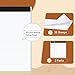 Legal Pads 8.5 X 11.75, Narrow Ruled Notepads, 2 Pack, 30 Sheet/Pad, White Legal Pads, Tear Off Notepad, Perforated Writing Pad, Notebook Paper College Ruled, Notepads for Office Home School, Notepad