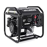 HYUNDAI Inverter Stromerzeuger HY3000i – 3.0 kW max. Leistung, Benzin Generator mit reinem Sinusstrom, 2x 230V, ECO-Modus, ideal für Camping, Baustelle und als Notstromaggregat