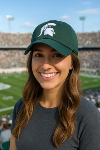 Gorra Ajustable Michigan State MVP Logo Clásico miniatura 3